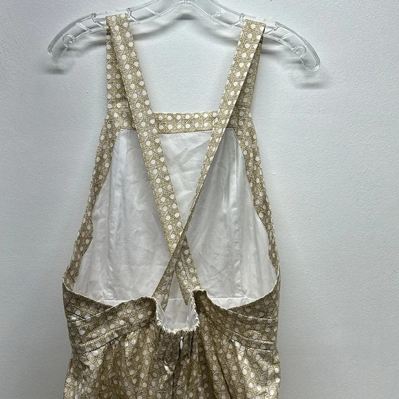 Hill House Addie Dress A-Line Maxi Sleeveless Sand Basketweave Print Plus XXL - Picture 8 of 13